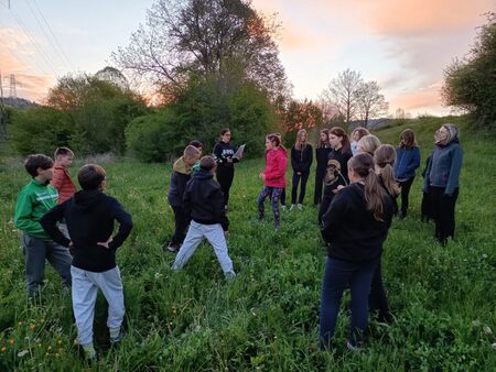 noč knjige OŠ Košana 4